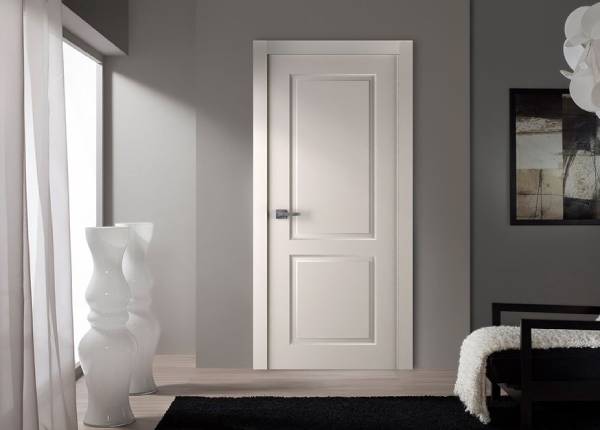 Межкомнатная пластиковая дверь в квартире в Мытищах