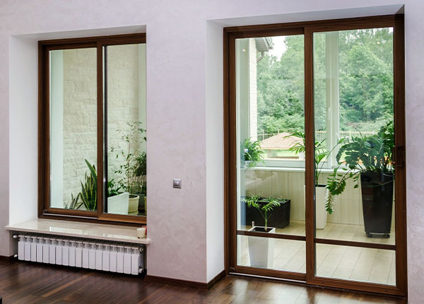 Балконная дверь в коттедж в Мытищах